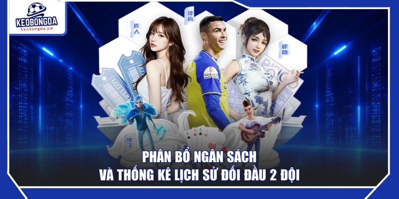 Phân bổ ngân sách và thống kê lịch sử đối đầu 2 đội