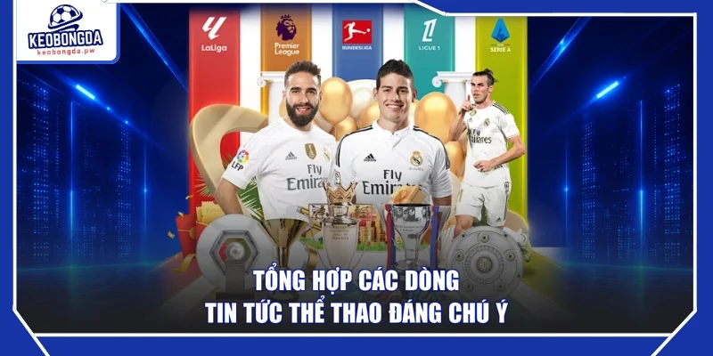Tổng hợp các dòng tin tức thể thao đáng chú ý